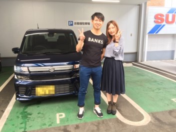 ワゴンＲ　２５周年記念車　ＨＹＢＲＩＤ　ＦＺリミテッドご納車ありがとうございます！